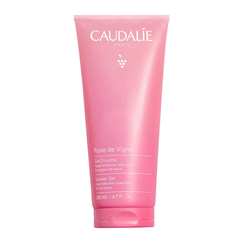Caudalie | Gel de duș Rose de Vigne Gel de duș delicat cu parfum de trandafiri | 200ml — preț și oferte