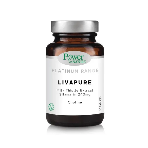 Power Health | Classics Platinum Livapure | Formulă specială pentru ficat cu ciulin de lapte (silimarină) | 30Tabs — preț și oferte