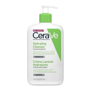 CeraVe | Cremă de curățare hidratantă | Cremă de curățare pentru față și față | Cremă de curățare hidratantă Corp |473ml