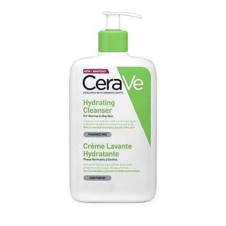 CeraVe | Cremă de curățare hidratantă | Cremă de curățare pentru față și față | Cremă de curățare hidratantă Corp |1lt — preț și oferte