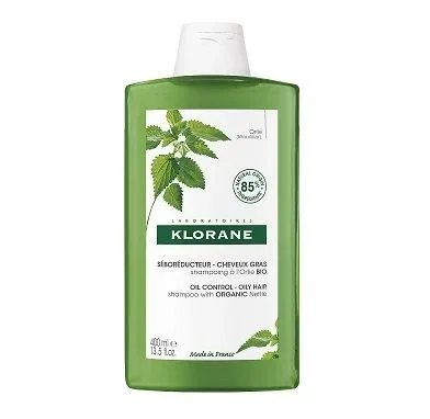 Klorane | Șampon pentru controlul uleiului cu urzică Șampon antiulei cu extract de urzică | 400ml — preț și oferte
