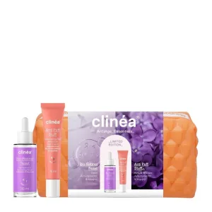 Clinea | Set cadou ediție limitată Antiage Essentials With Water & Bioretinol Reset Serum & amp; Serum & amp; Cremă de ochi Anti Puff Stuff | 1 set