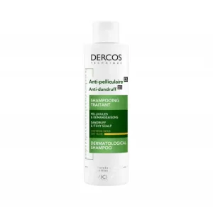Vichy | Decros Anti Mătreață | Șampon pentru mătreață și mătreață Șampon pentru mătreață Păr uscat și piele uscată | 200 ml