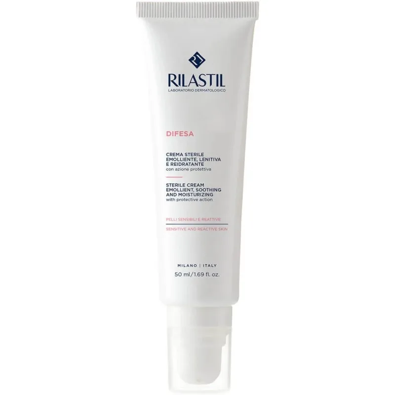 Rilastil | Difesa Sterile Cream Sterile emolient și înmuiant Cremă de protecție calmantă pentru piele sensibilă | 50ml — preț și oferte
