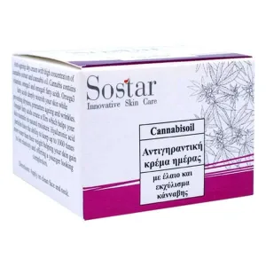Sostar | Canabisoil Cremă de zi anti-îmbătrânire | 50ml
