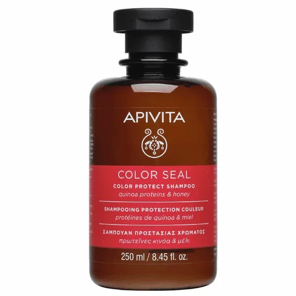 Apivita | Șampon Color Seal pentru păstrarea culorii părului vopsit | 250ml — preț și oferte