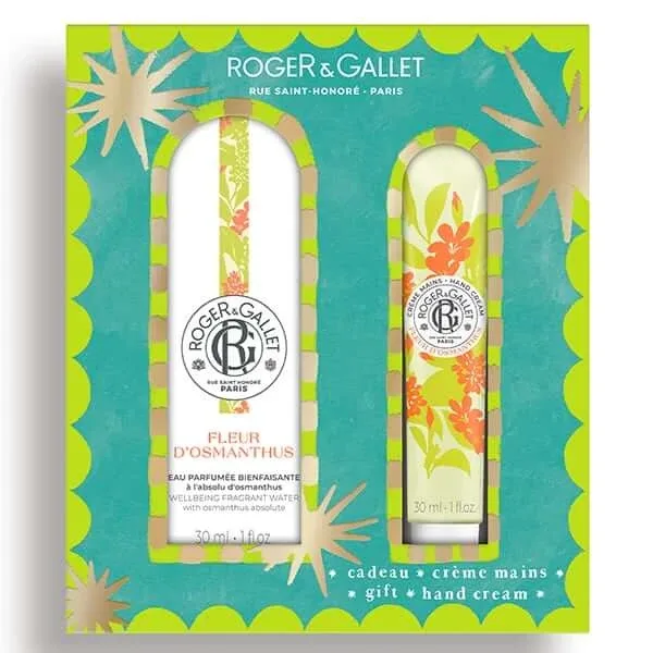 Roger&amp;Gallet | Promo Fleur d'Osmanthus Wellbeing Apă parfumată 30ml &; Cremă de mâini 30ml | 1 set Roger & Gallet — preț și oferte