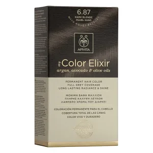 Apivita | My Color Elixir Permanent Hair Color No 6.87 Blonde Dark Pearl Beige | 50ml