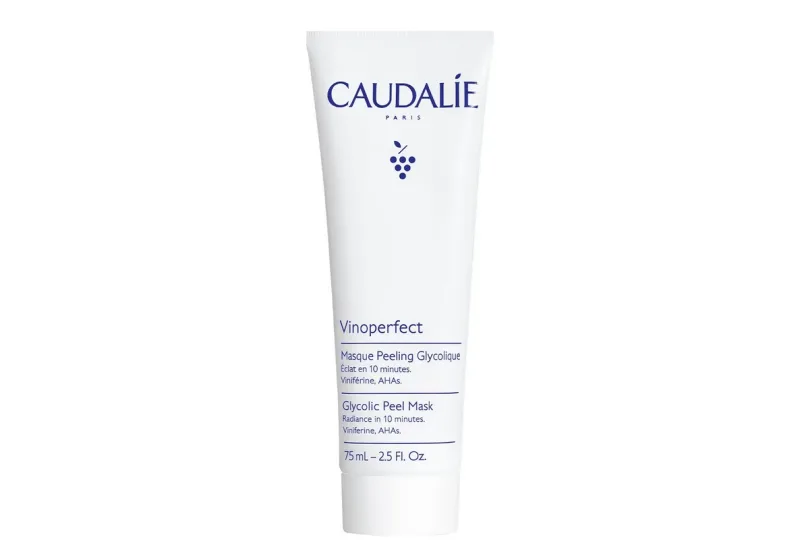 Caudalie | Vinoperfect Glycolic Peel Mask Mască exfoliantă ușoară pentru strălucire și strălucire. Ton uniform | 75ml — preț și oferte