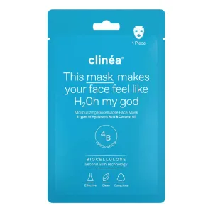 Clinea | Mască de față hidratantă din bioceluloză Mască de față hidratantă | 1 buc