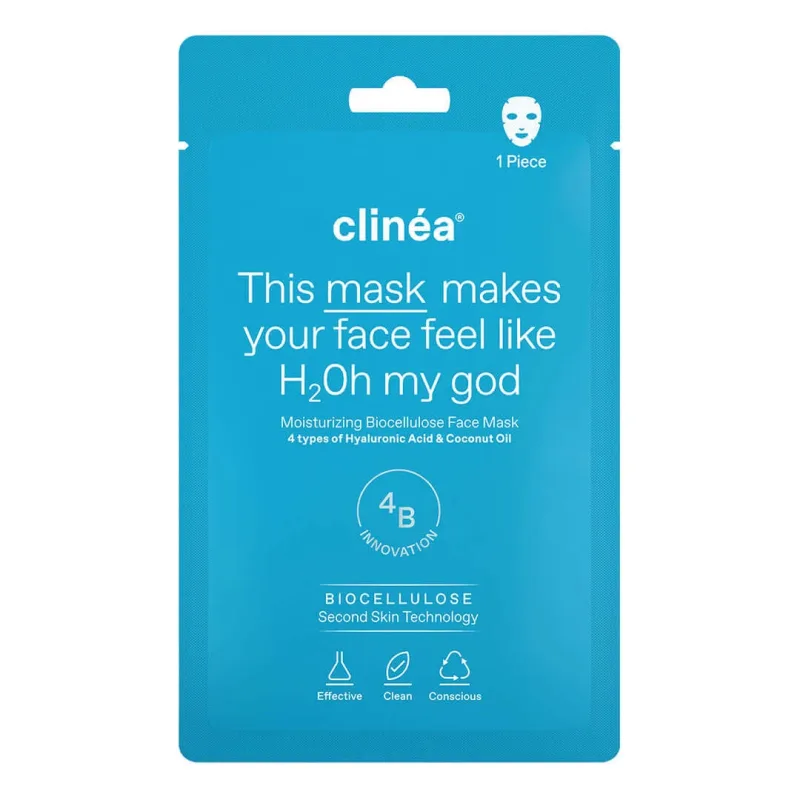 Clinea | Mască de față hidratantă din bioceluloză Mască de față hidratantă | 1 buc — preț și oferte