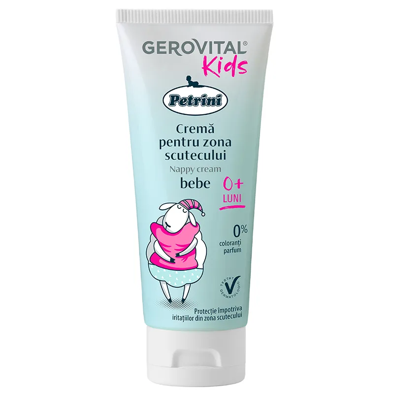 Crema pentru zona scutecului, Gerovital Kids, Farmec | 100 ml — preț și oferte
