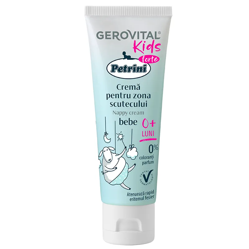 Crema pentru zona scutecului, Gerovital Kids, Farmec | 50 ml — preț și oferte