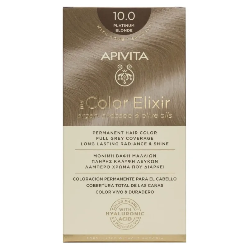 Apivita | My Color Elixir Permanent Hair Color No 10.0 Blonde | 50ml — preț și oferte