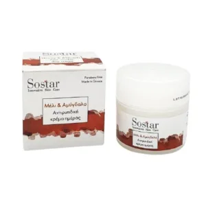 Sostar | Honey & Honey &amp; Cremă de zi antirid cu migdale | 50ml