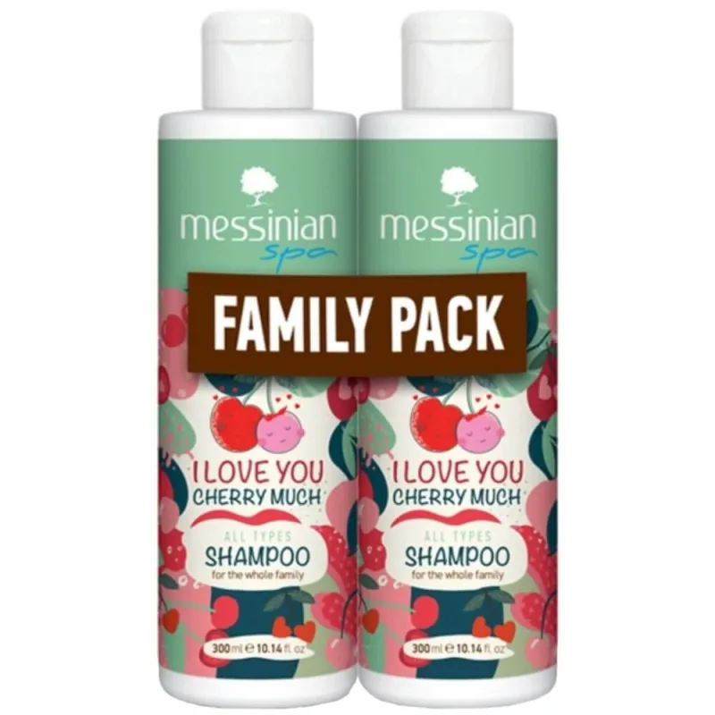 Messinian Spa | Promo Șampon Te iubesc Cherry Much | 2x300ml — preț și oferte