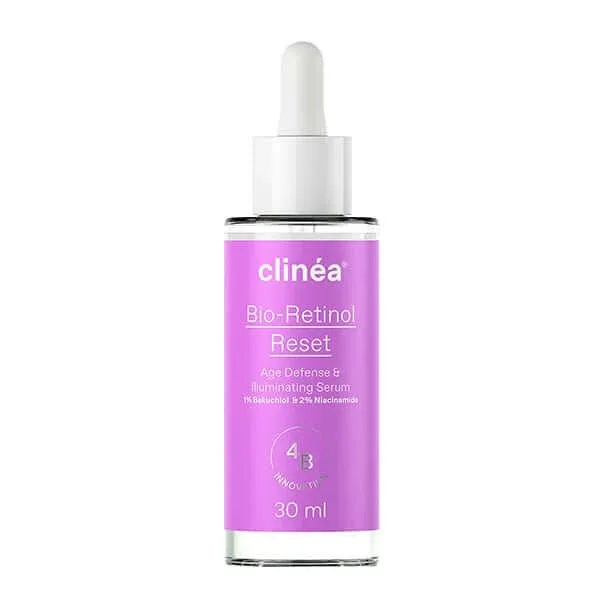 Clinea | Bio-Retinol Reset Serum| Ser facial anti-îmbătrânire cu Retinol pentru strălucire | 30ml — preț și oferte