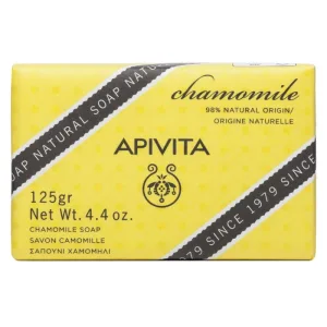 Apivita | Săpun natural de mușețel pentru față și îngrijirea feței Corp | 125gr