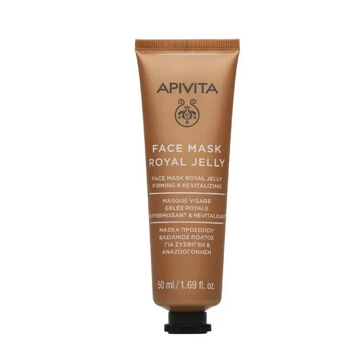 Apivita | Mască de față Royal Jelly Mască de față cu Royal Jelly pentru fermitate și fermitate. Rejuvenare | 50ml — preț și oferte