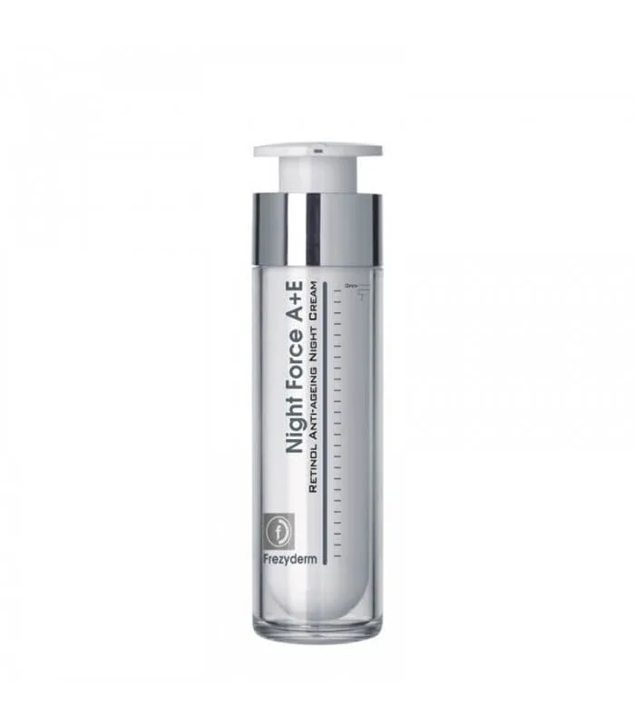 Frezyderm| Night Force A+E Cream | Cremă de noapte anti-îmbătrânire pentru față și îngrijirea feței | Frezyderm | Night Force A+E Cream Gât cu Retinol și Vitamina E | 50ml — preț și oferte