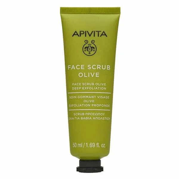 Apivita | Face Scrub Olive | Face Scrub cu măsline pentru exfoliere profundă | 50ml — preț și oferte