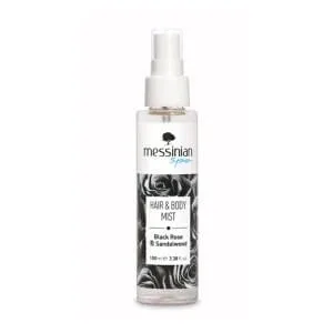 Messinian Spa | Black Rose & Sandalwood Brumă pentru păr și corp | 100ml — preț și oferte