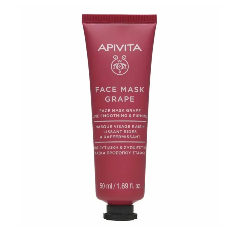 Apivita | Mască de față Antirid &amp; Mască de față concentrantă cu struguri | 50ml — preț și oferte