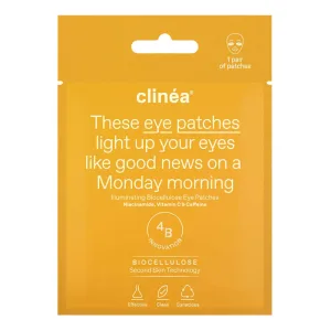 Clinea | Plasturi de ochi iluminatori din bioceluloză pentru strălucire | 1 pereche