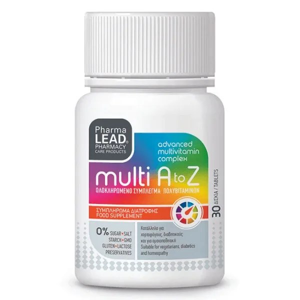 Pharmalead | Supliment de vitamine și minerale Multi A la Z & Supliment nutrițional Multi A la Z Trace Elements | 30 Capsule — preț și oferte