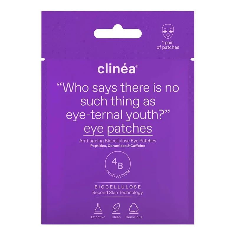 Clinea | Plasturi anti-îmbătrânire pentru ochi din bioceluloză pentru anti-îmbătrânire | 1 pereche — preț și oferte