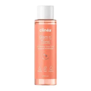 Clinea | Glam &amp; Tonic Loțiune exfoliantă tonică | 200ml