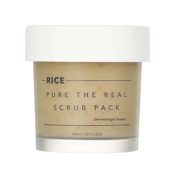 Mulțumesc Fermierului | Rice Pure The Real Scrub Pack &amp; Mască de față | 100ml THANK YOU FARMER — preț și oferte