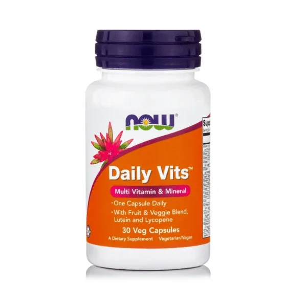 Now | Daily Vitamins Multi | Supliment multivitaminic | Vegeterian 30 Caps. — preț și oferte