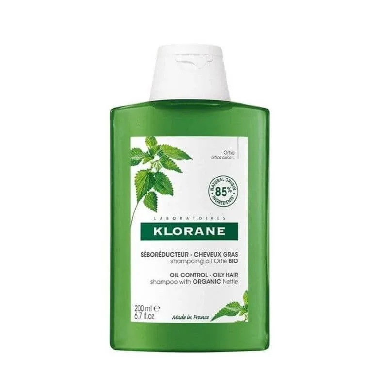 Klorane | Șampon pentru controlul uleiului cu urzică Șampon antiulei cu extract de urzică | 200ml — preț și oferte