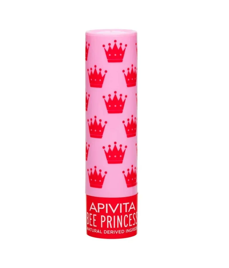 Apivita | Îngrijirea buzelor Bee Princess Bio Eco | Balsam de buze hidratant cu caise organice &amp; Vitamine | 4.4g — preț și oferte