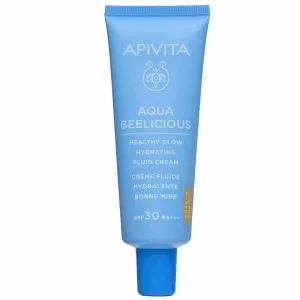 Apivita | Aqua Beelicious | Cremă hidratantă delicată pentru strălucire naturală SPF30 | 40ml