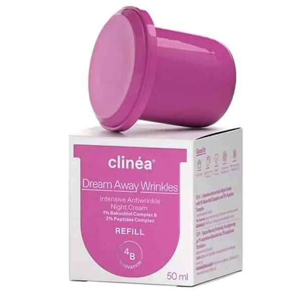 Clinea | Refill Crema de noapte Dream Away Wrinkles | 50ml — preț și oferte