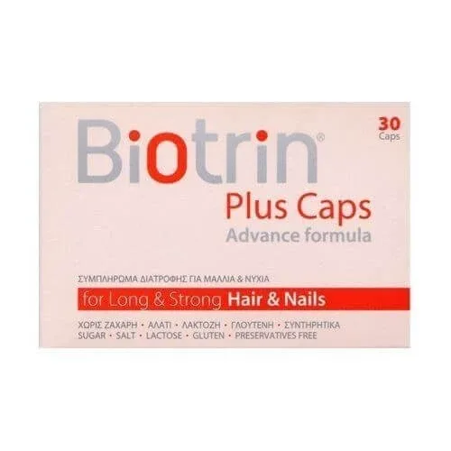Hydrovit | Biotrin Plus Caps for Hair & Hair &amp; Unghii | Supliment nutrițional pentru păr și unghii | Păr și unghii Unghii | 30 caps — preț și oferte
