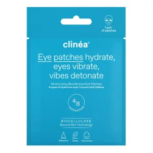 Clinea | Plasturi de ochi hidratanți din bioceluloză pentru hidratarea ochilor | 1 pereche