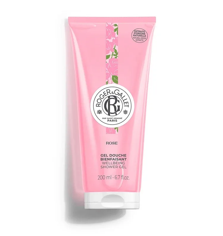 Roger & Gallet | Rose Wellbeing Gel de duș Gel de duș răcoritor | 200ml — preț și oferte
