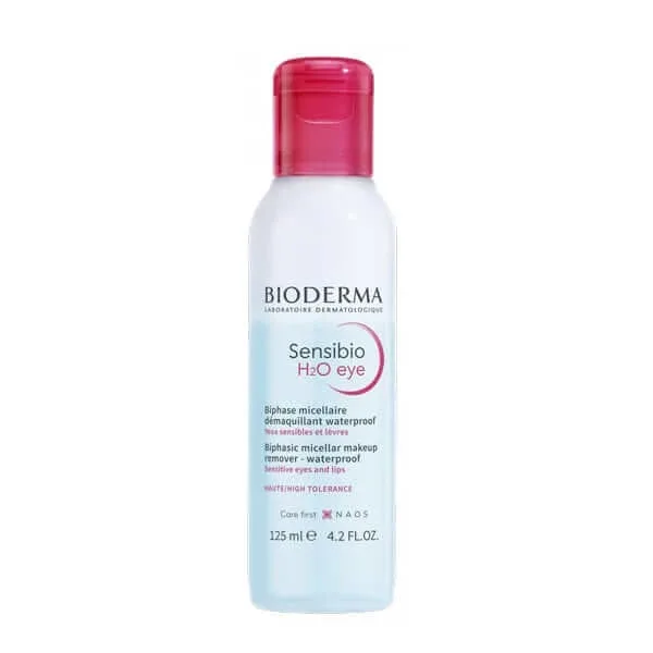 Bioderma | Sensibio H2O Eye | Apă de curățare bifazică pentru ochi Buze | 125ml — preț și oferte