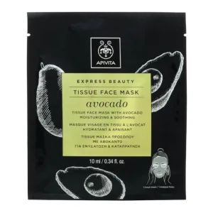 Apivita | Mască de față Tissue Avocado pentru hidratare Calmant | 10ml