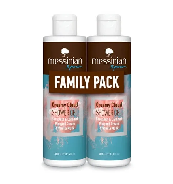 Messinian Spa | Promo Gel de duș Creamy Cloud | 2x300ml — preț și oferte