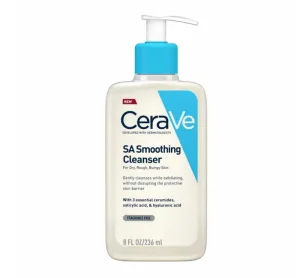 Cerave | SA Smoothing Cleanser Gel de curățare și curățare | SA Smoothing Cleanser Exfolierea pielii uscate | 236ml