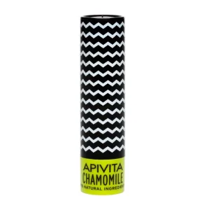 Apivita | Cremă hidratantă pentru buze cu mușețel și SPF15 | 4,4g
