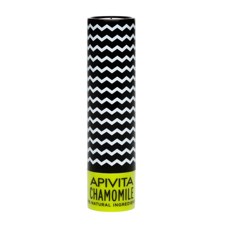 Apivita | Cremă hidratantă pentru buze cu mușețel și SPF15 | 4,4g — preț și oferte