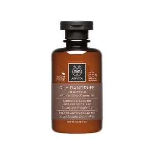 Apivita | Șampon anti-mătreață Propoline | Șampon anti-mătreață cu salcie albă și propolis pentru păr gras | 250ml — preț și oferte
