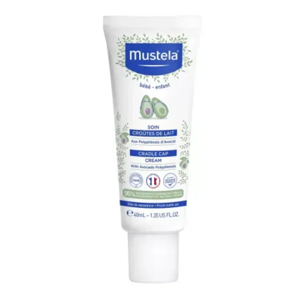 Crema tratament impotriva scuamelor de lapte, Mustela | 40 ml — preț și oferte