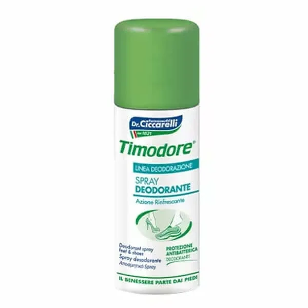 Dr. Ciccarelli | Timodore Spray deodorant pentru picioare și picioare | Timodore Pantofi | 150ml — preț și oferte