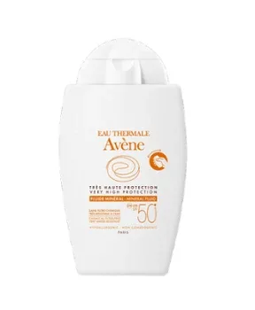 Avene | Fluide Mineral SPF50+ | Protecție solară pentru piele sensibilă, non-sensibilă și non-alergică | 40ml — preț și oferte